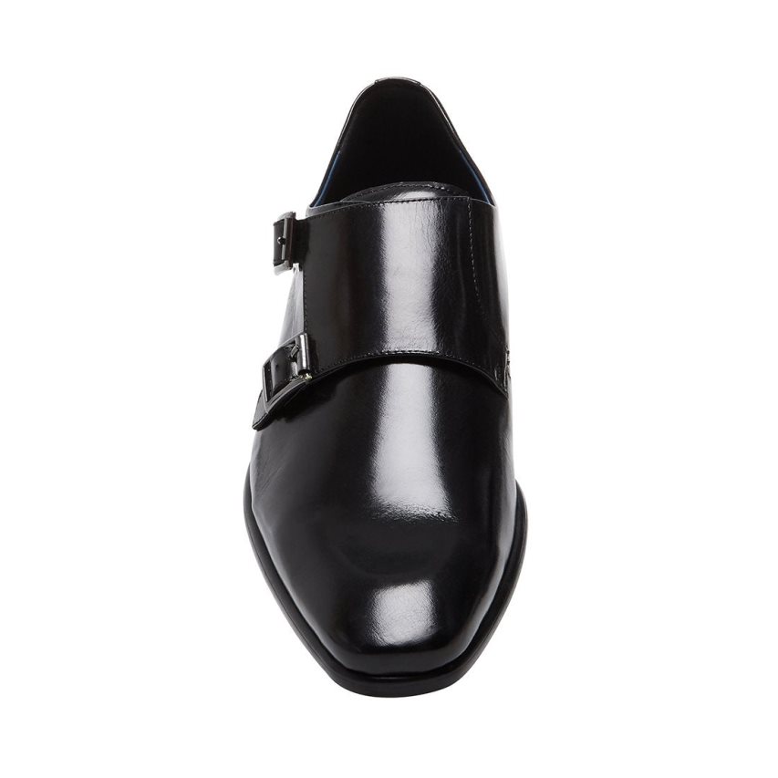 Loafers Steve Madden Beaumont Cuero Hombre Negras | ES PV04SE